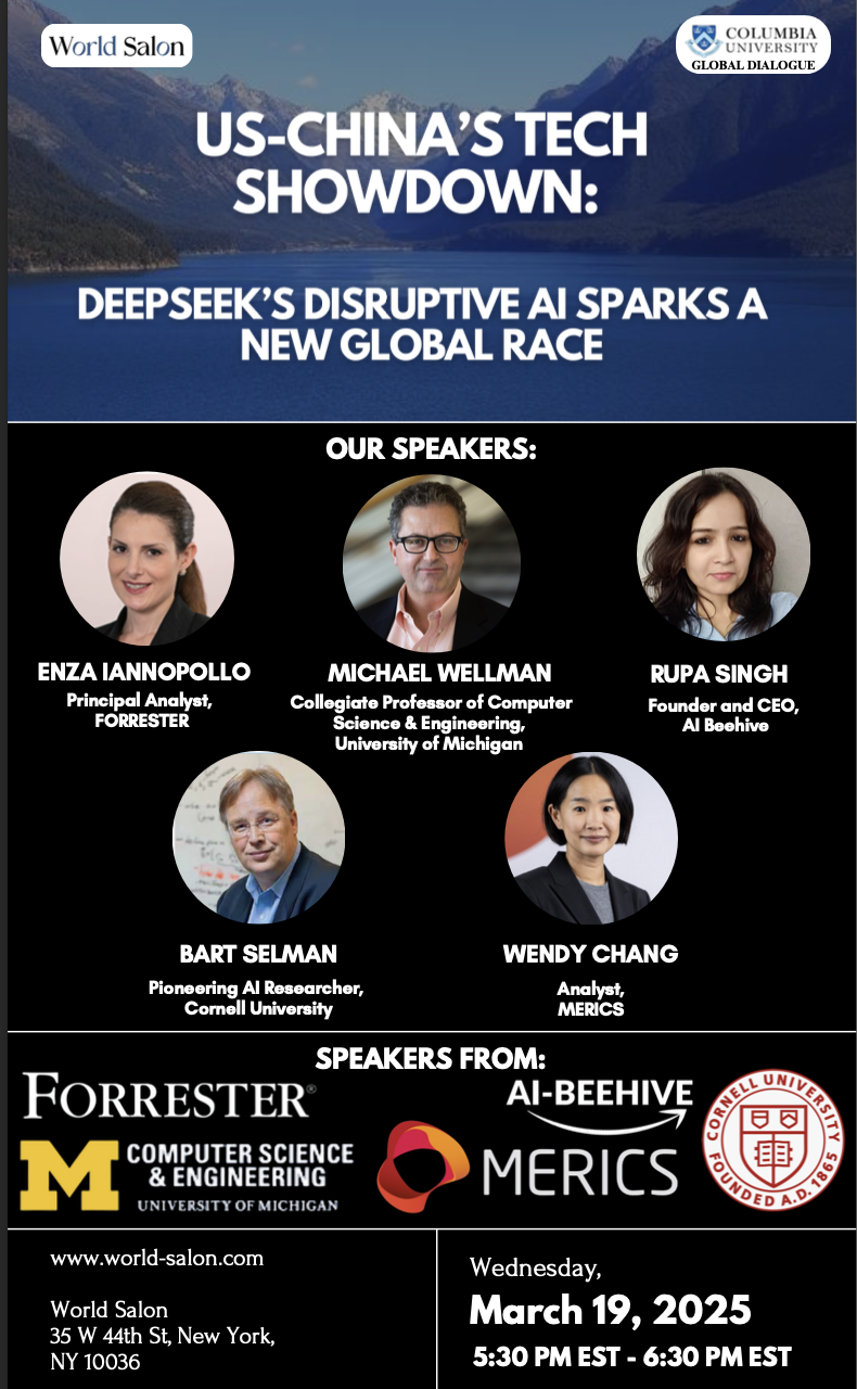 World Salon US-China Tech Showdown Panel